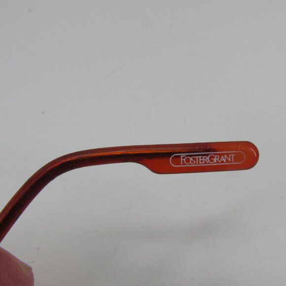 Vintage Foster Grant Sunglasses Brown & Blue Delight Design with Soft Case - Picture 7 of 9